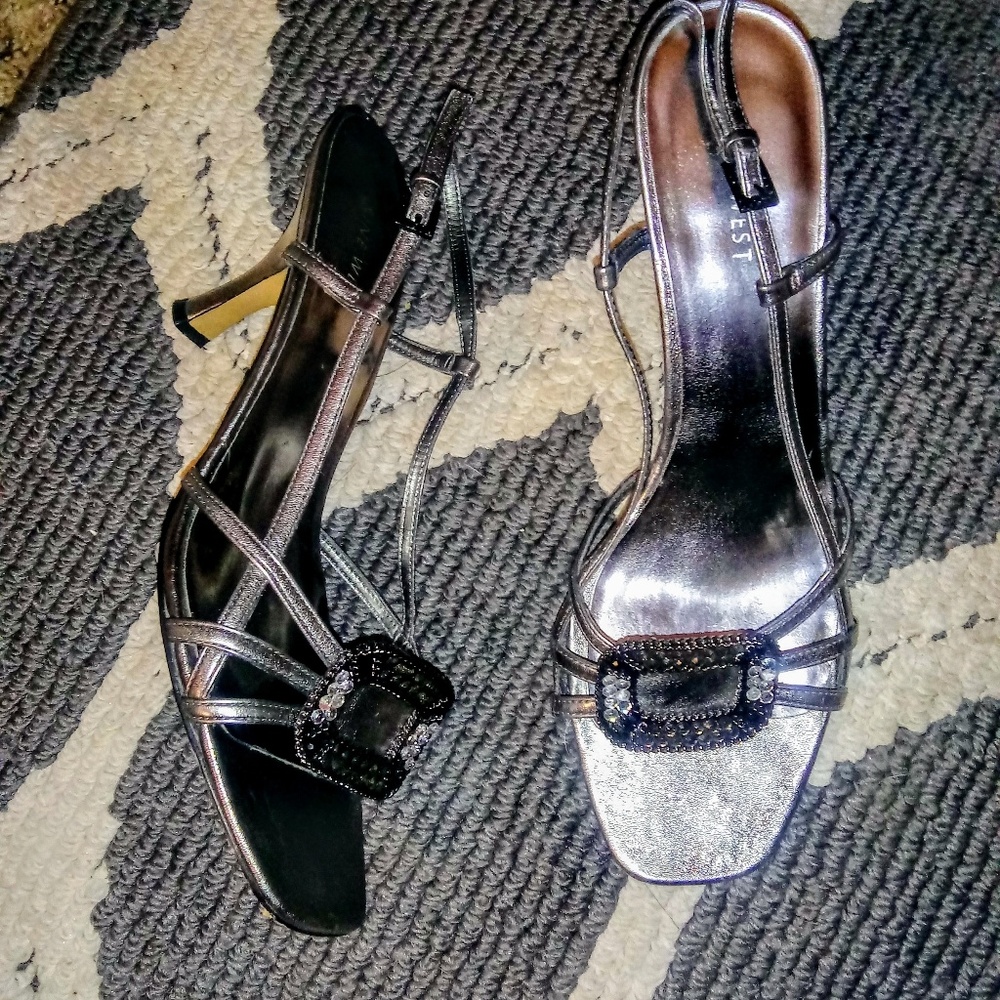 Siver sandals